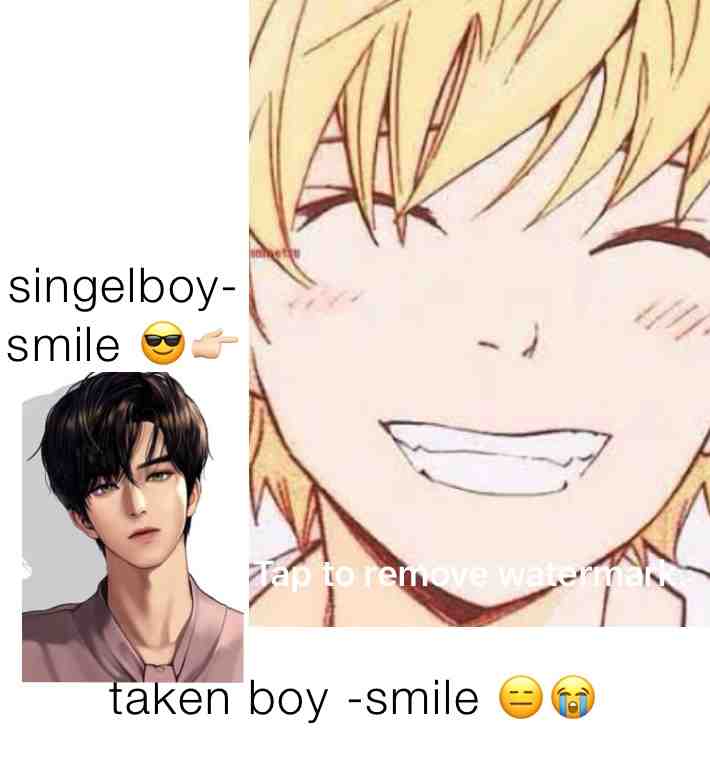 Tag a smile of a taken or single boy 😜