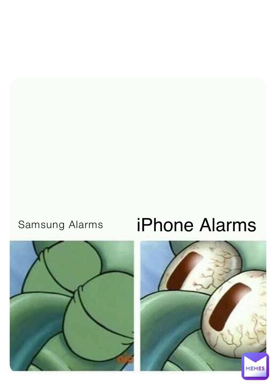 Samsung Alarms iPhone Alarms