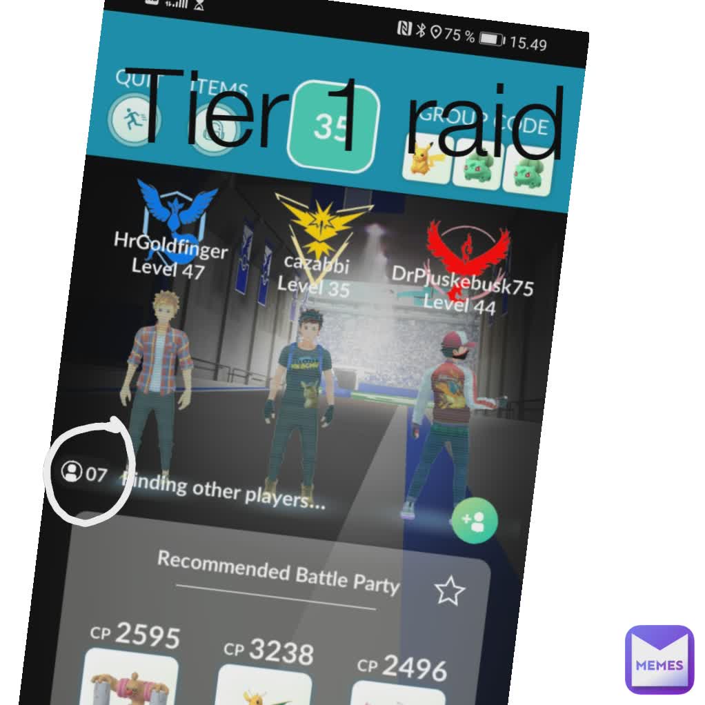 Tier 1 raid
