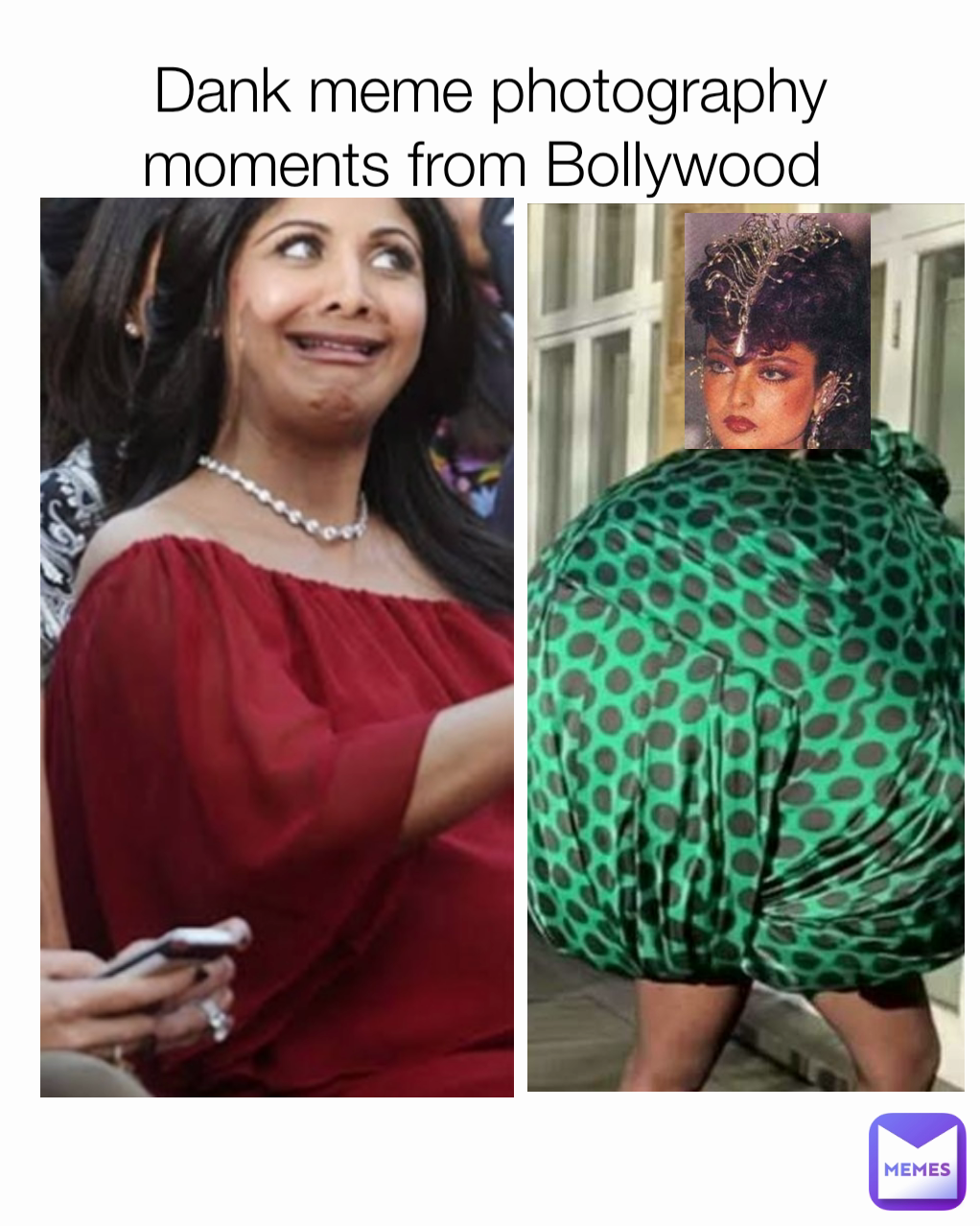 Dank meme photography moments from Bollywood 