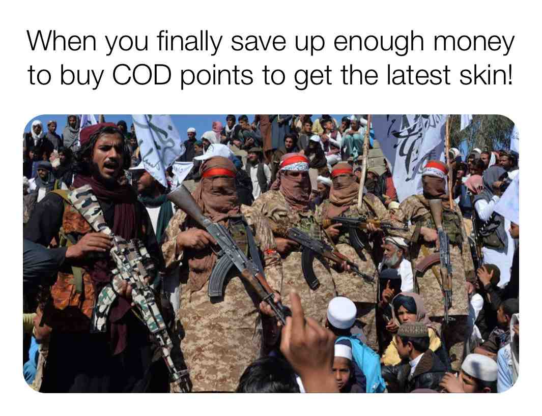 You worked all summer for it! You deserve it. #COD #CallOfDuty