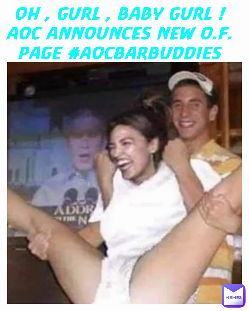 OH , GURL , BABY GURL ! AOC ANNOUNCES NEW O.F. PAGE #AOCBARBUDDIES