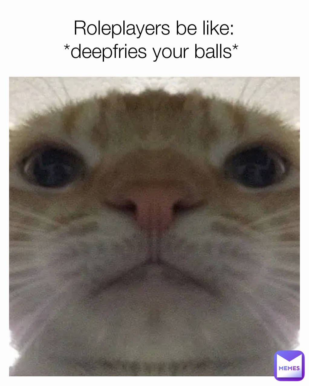 Roleplayers be like:
*deepfries your balls* 