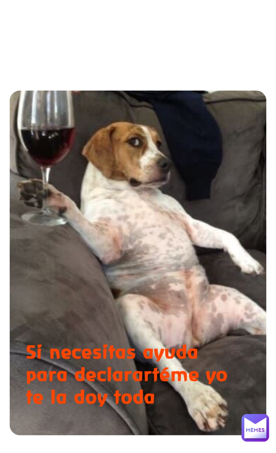 Si necesitas ayuda para declarartéme yo te la doy toda