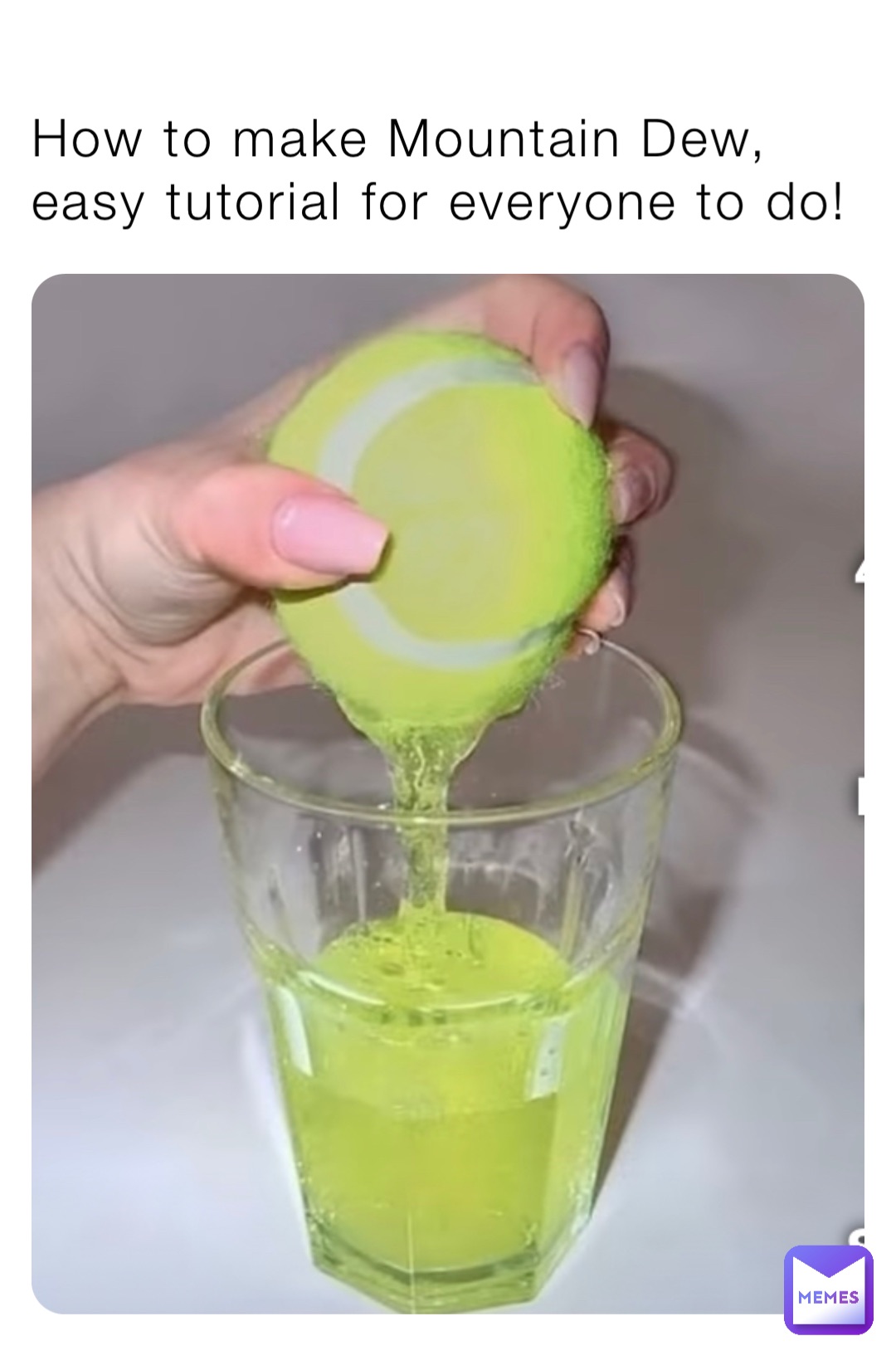 How to make Mountain Dew, easy tutorial for everyone to do!