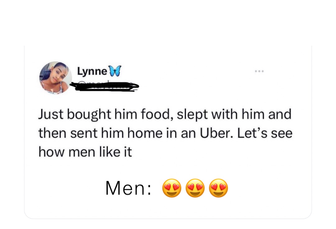 Men: 😍😍😍