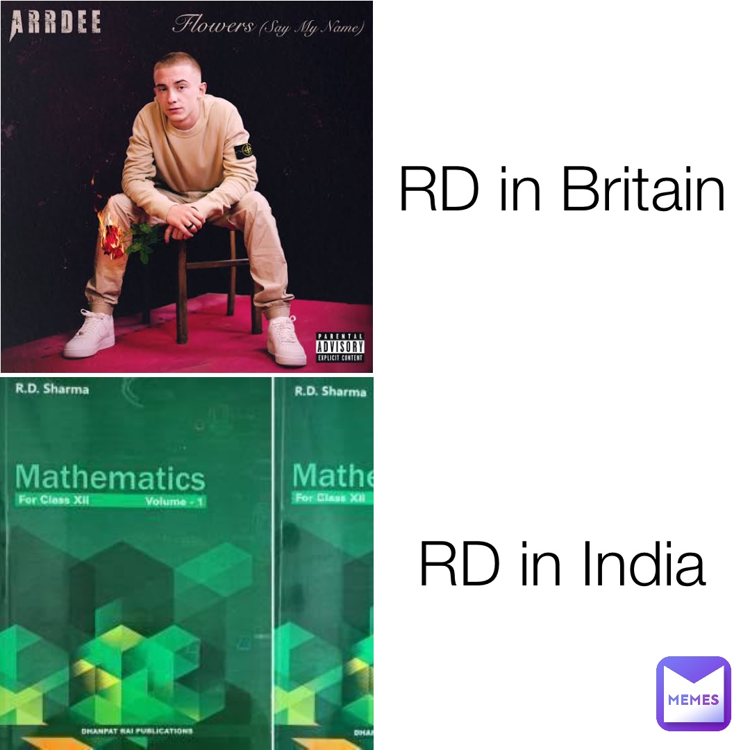 RD in Britain RD in India