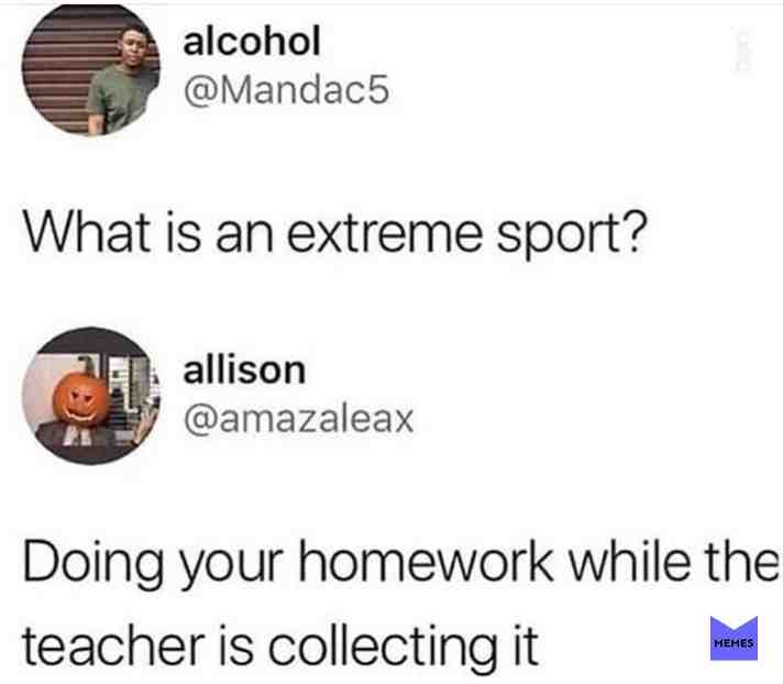 Yeeep. #meme #memes #homework #homeworkmeme #oof #school #schoolwork