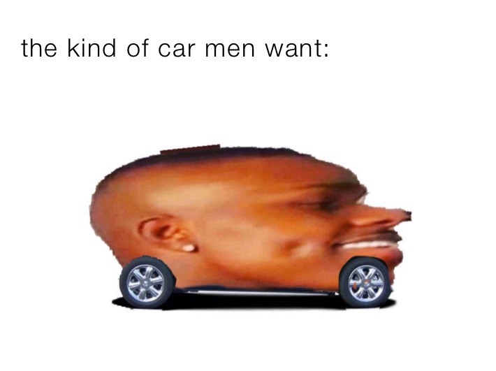 the kind of car men want: