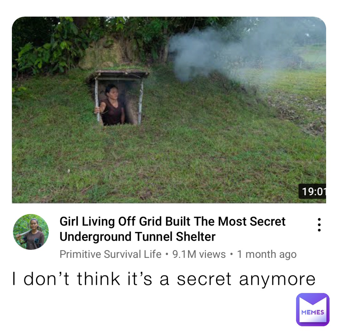 I don’t think it’s a secret anymore