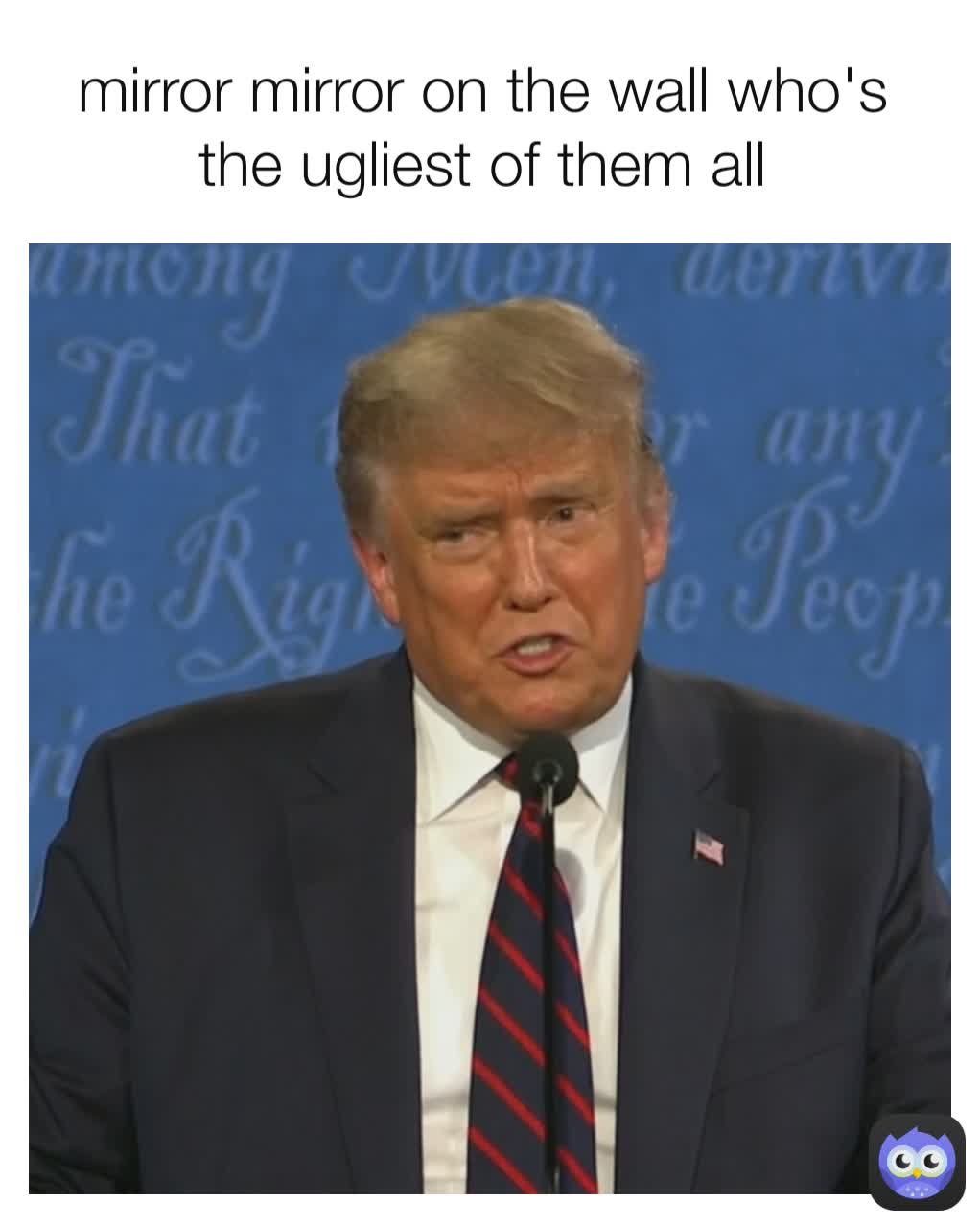 mirror mirror on the wall who's the ugliest of them all