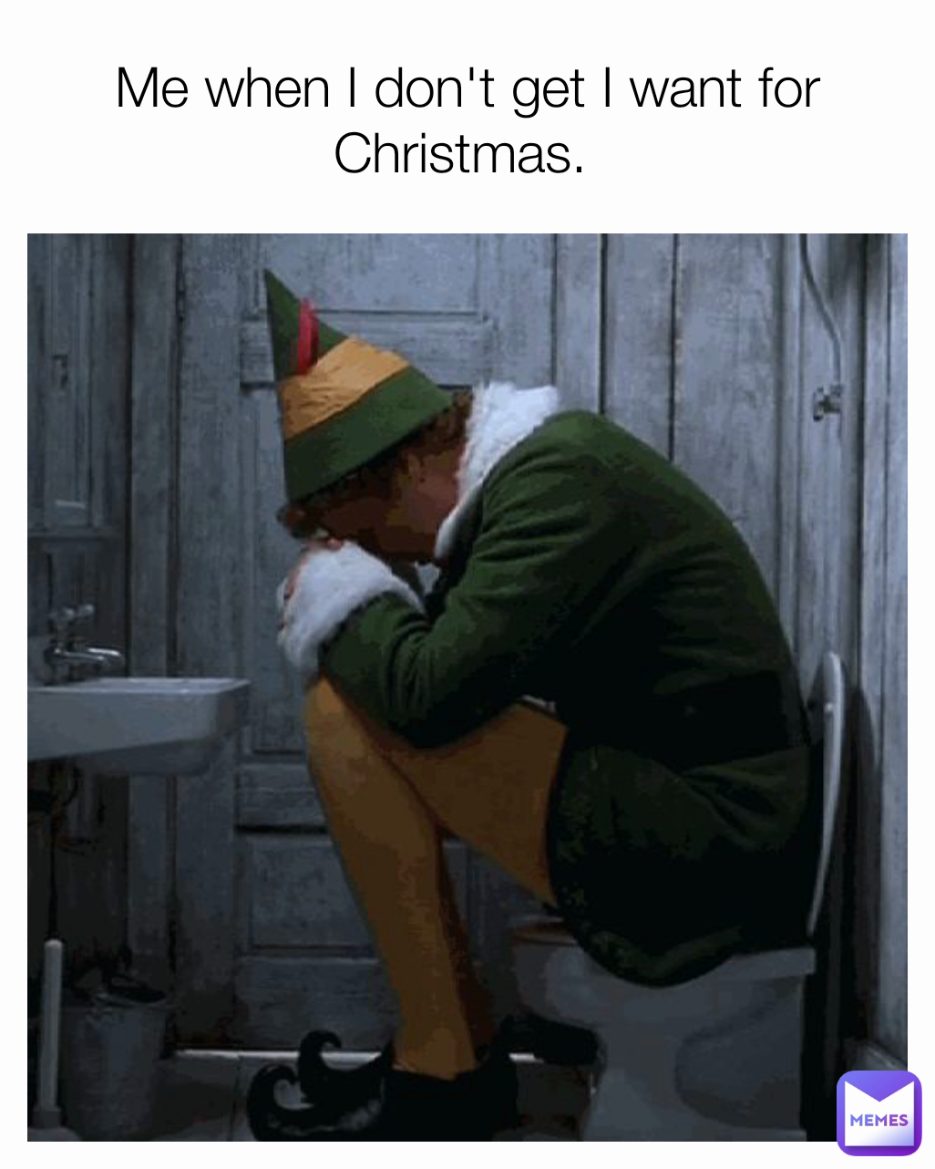 Me when I don't get I want for Christmas. 