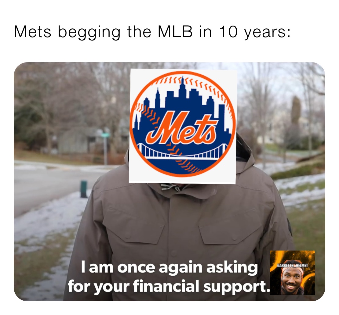 Mets begging the MLB in 10 years:, @ig_garretts_helmet