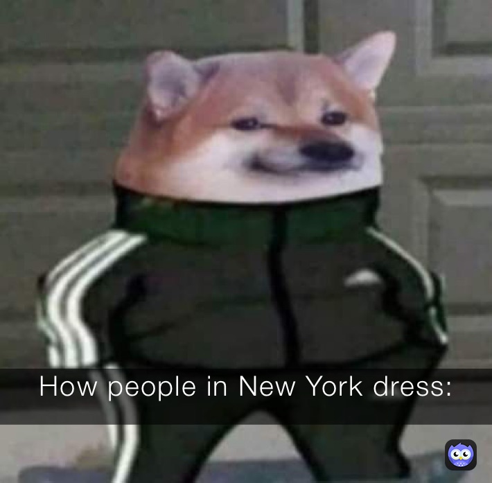 How people in New York dress: