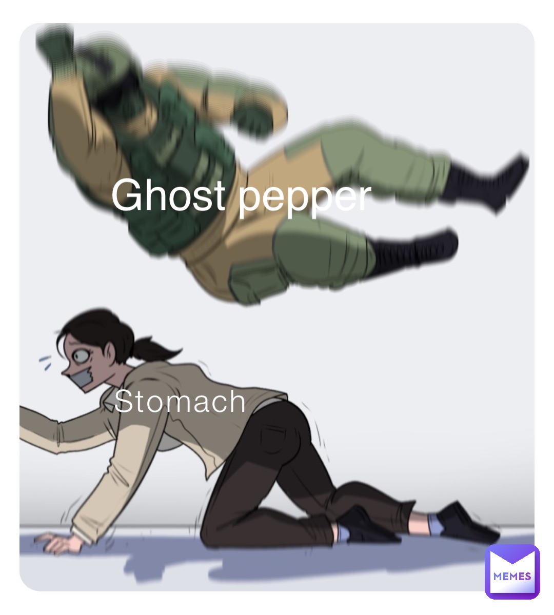 Stomach Ghost pepper