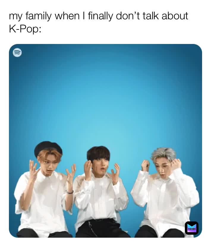 Meme shared by @I.N_stay_stray_kids