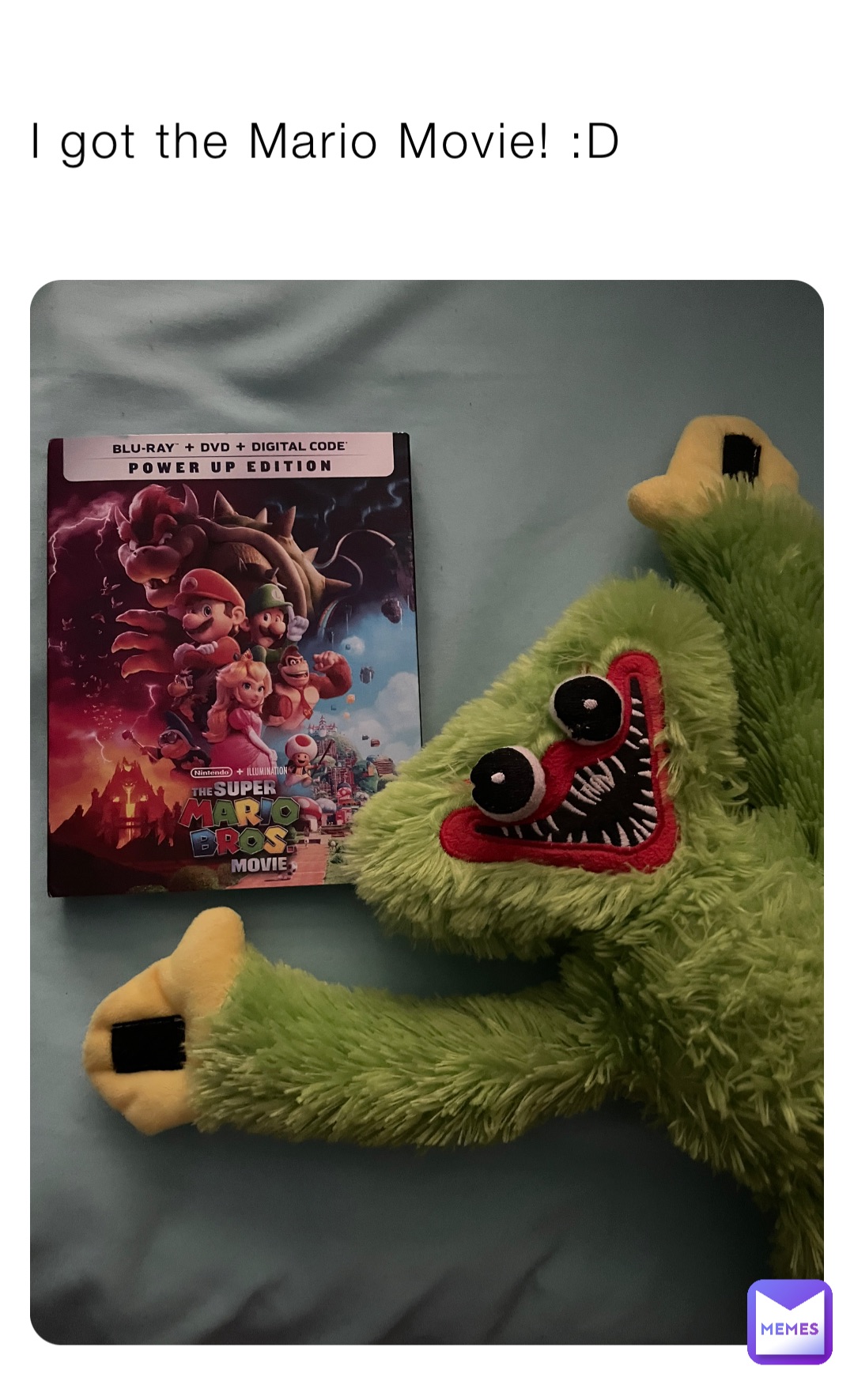 π #greenhuggywuggy #mariomovie