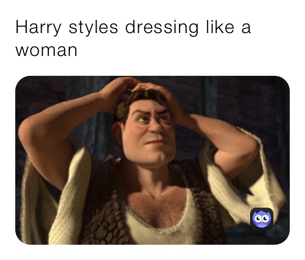 Harry styles dressing like a woman 