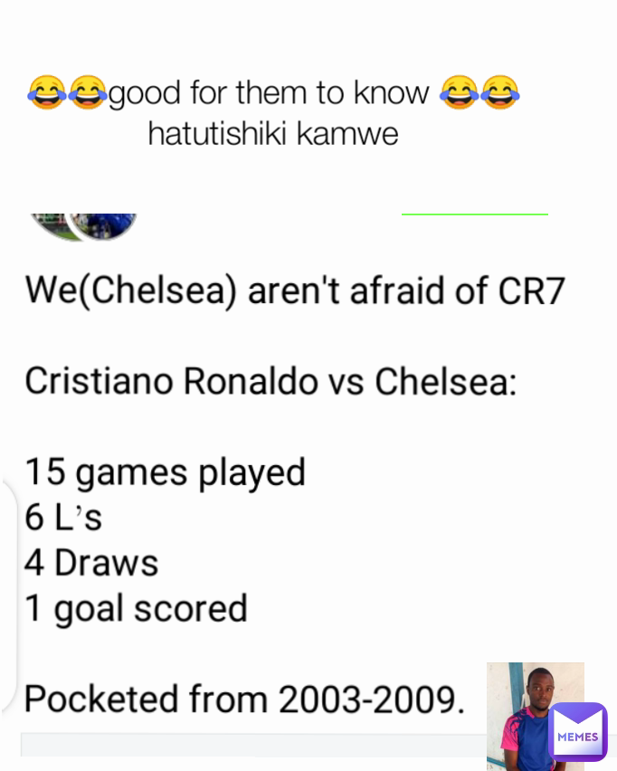 😂😂good for them to know 😂😂hatutishiki kamwe