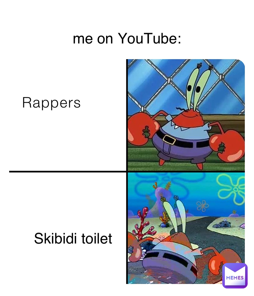 Rappers Skibidi toilet me on YouTube: