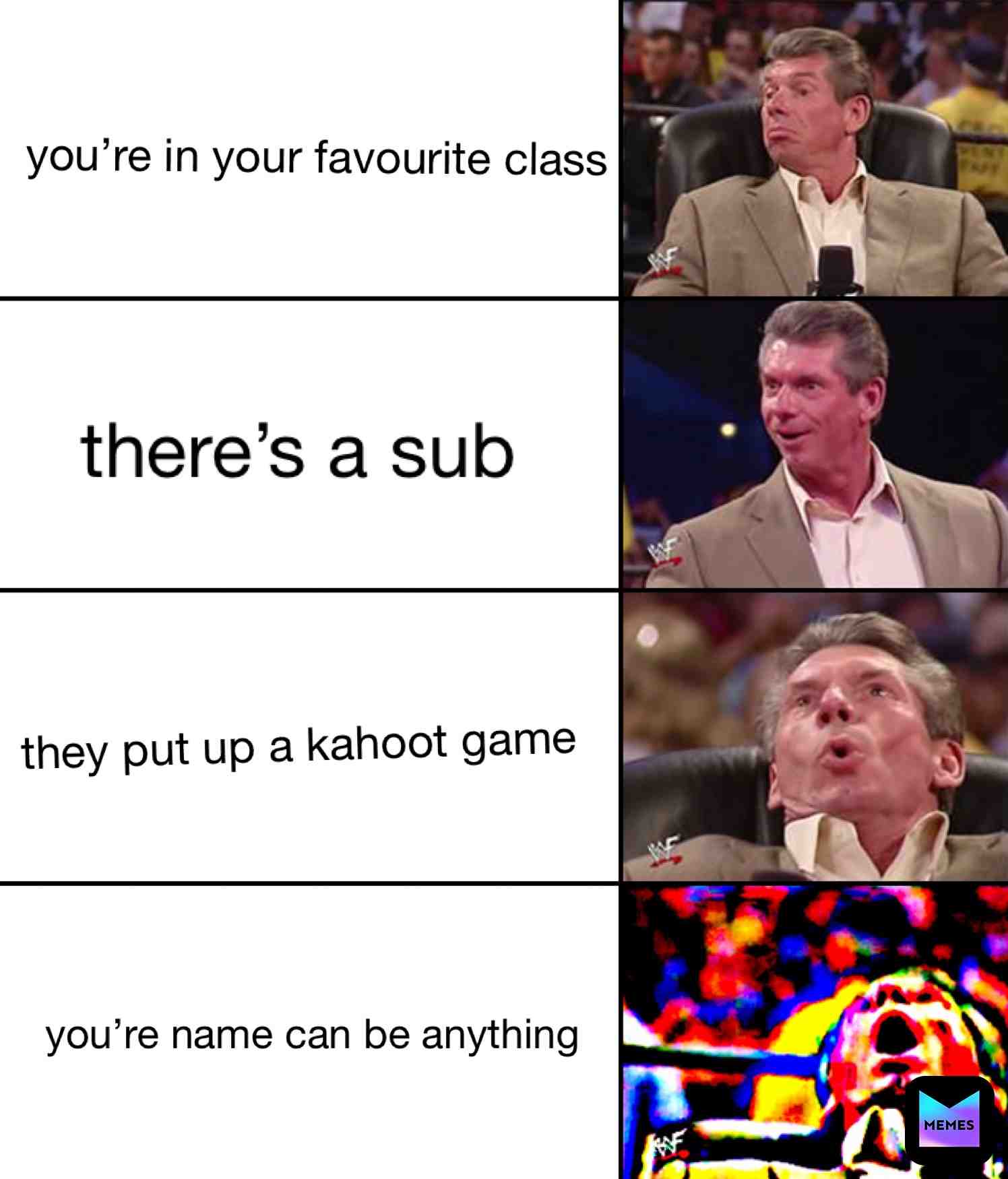  #meme #funny #kahoot #substitutes