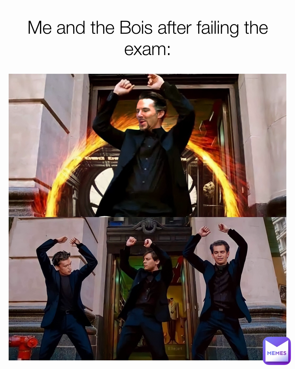 Me and the Bois after failing the exam: