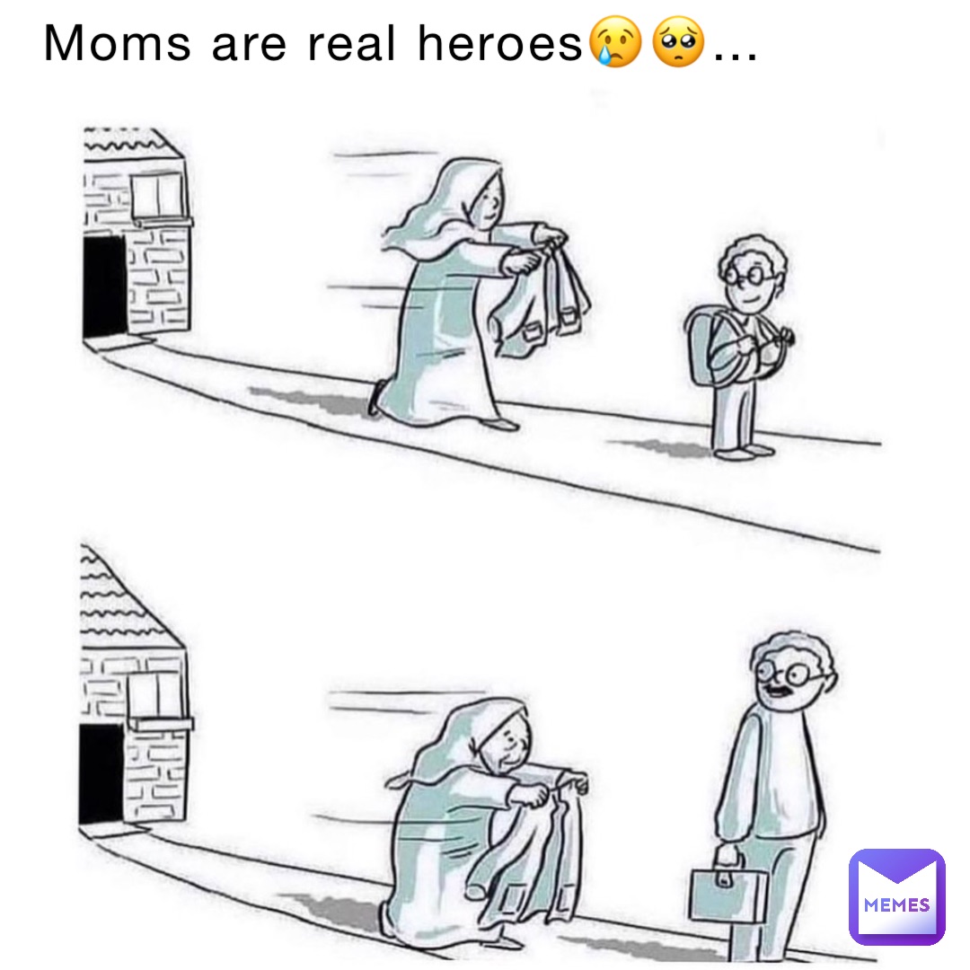 Moms are real heroes😢🥺…