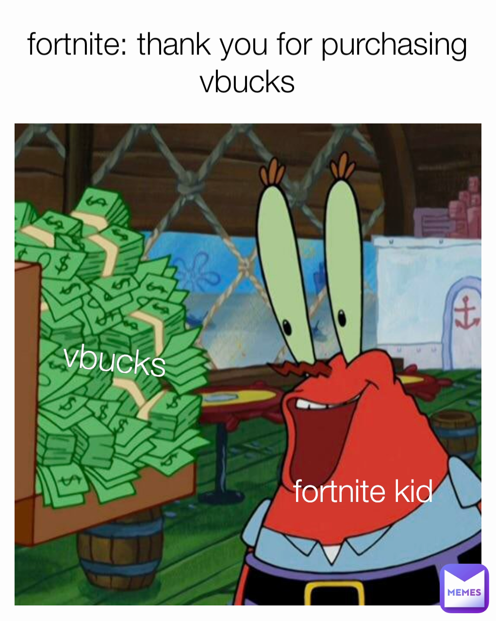 vbucks fortnite kid fortnite: thank you for purchasing vbucks