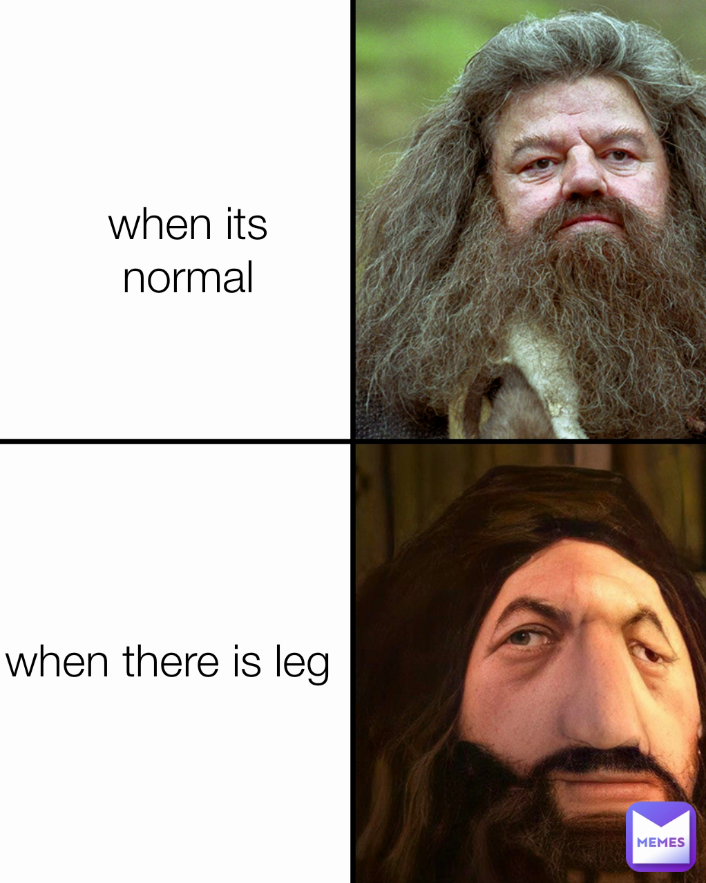 when its normal when there is leg