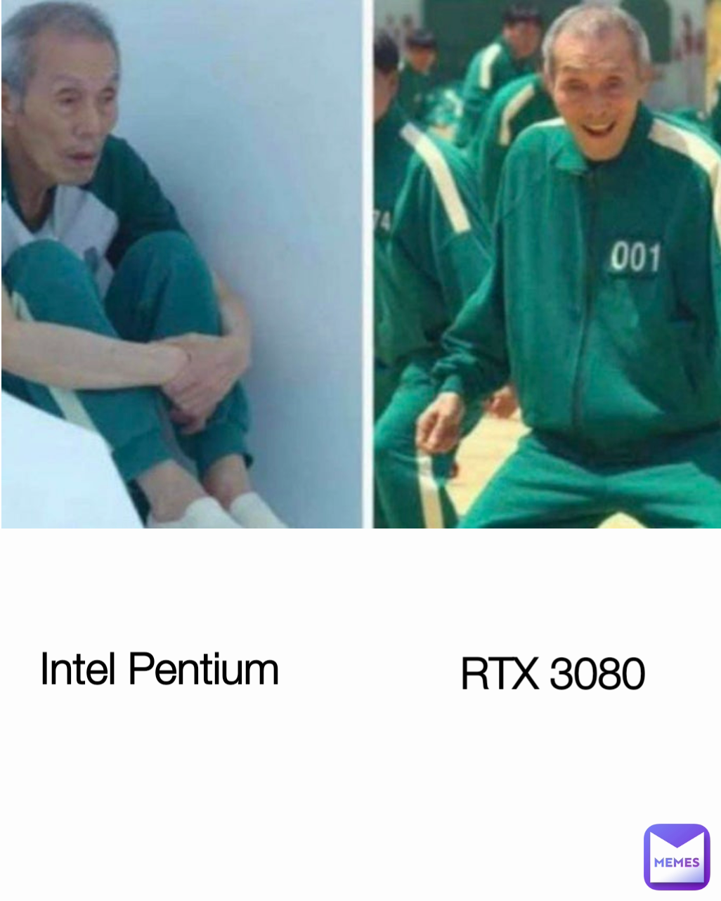 RTX 3080 Intel Pentium