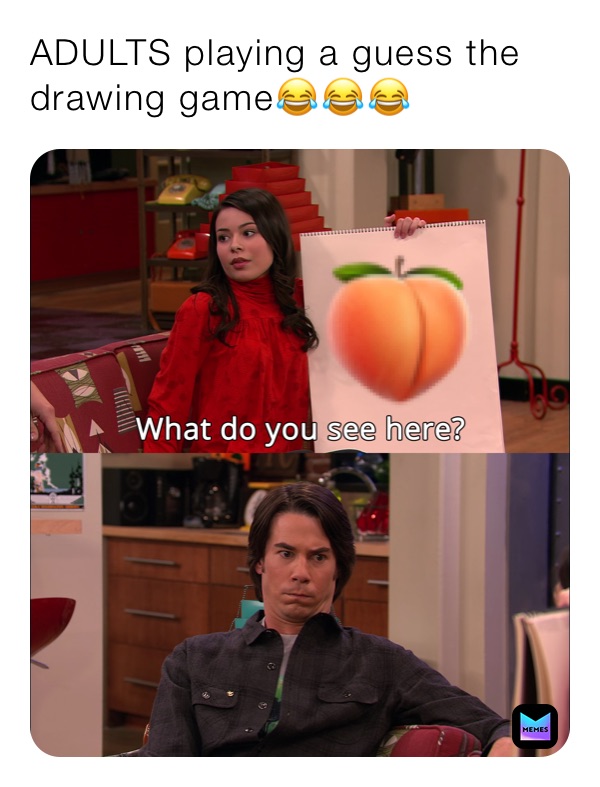 ADULTS playing a guess the drawing game😂😂😂