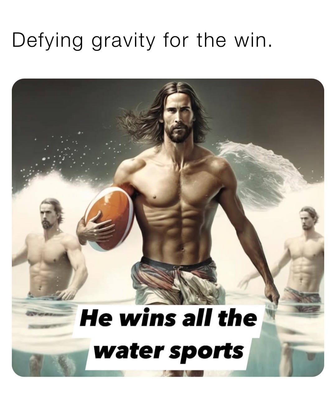 Defying gravity for the win.