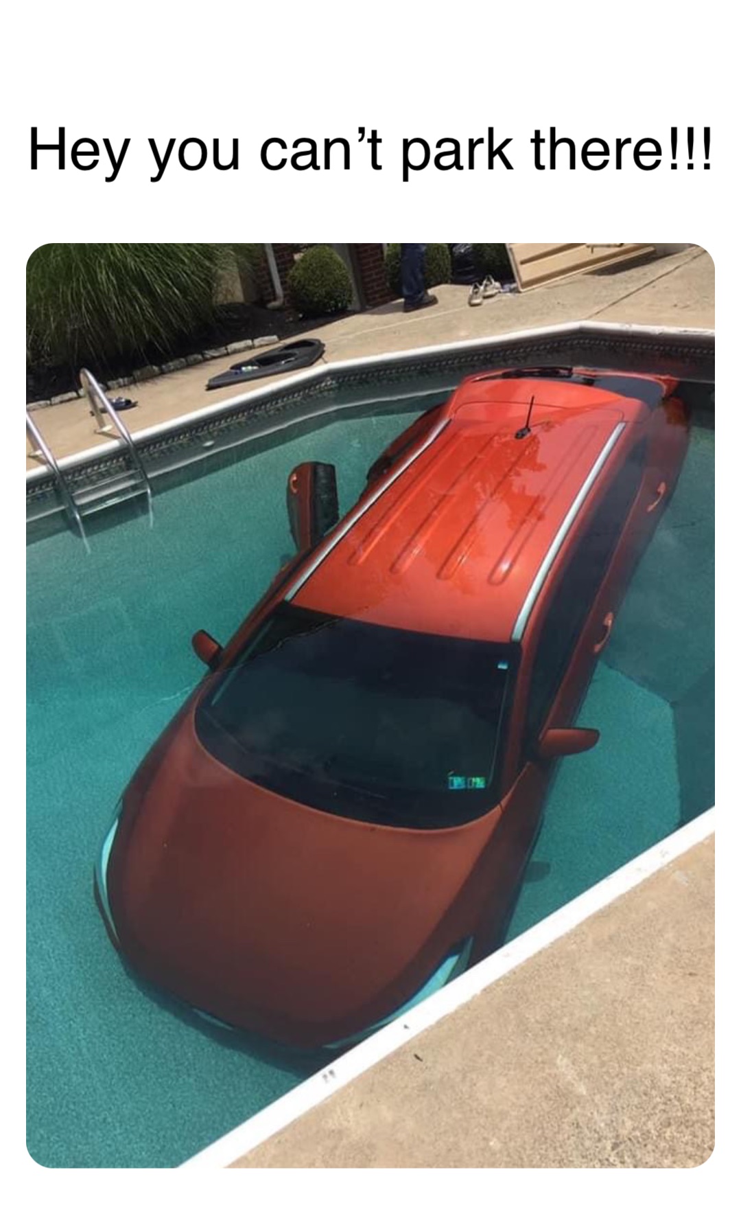 Double tap to edit Hey you can’t park there!!!