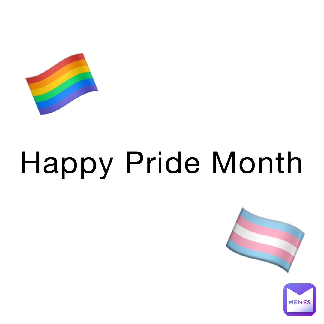 Happy Pride Month 🏳️‍🌈 🏳️‍⚧️