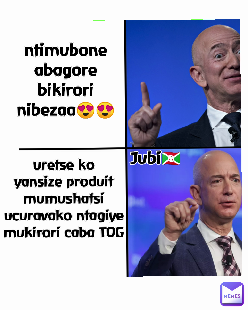 uretse ko yansize produit mumushatsi ucuravako ntagiye mukirori caba TOG Jubi🇧🇮 ntimubone abagore bikirori nibezaa😍😍
