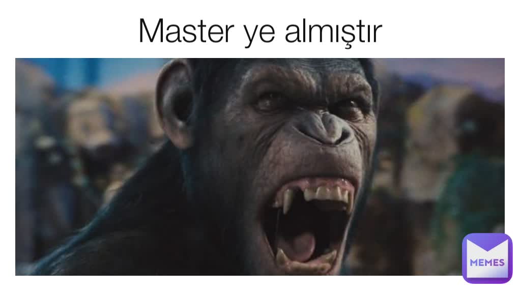 Master ye almıştır
