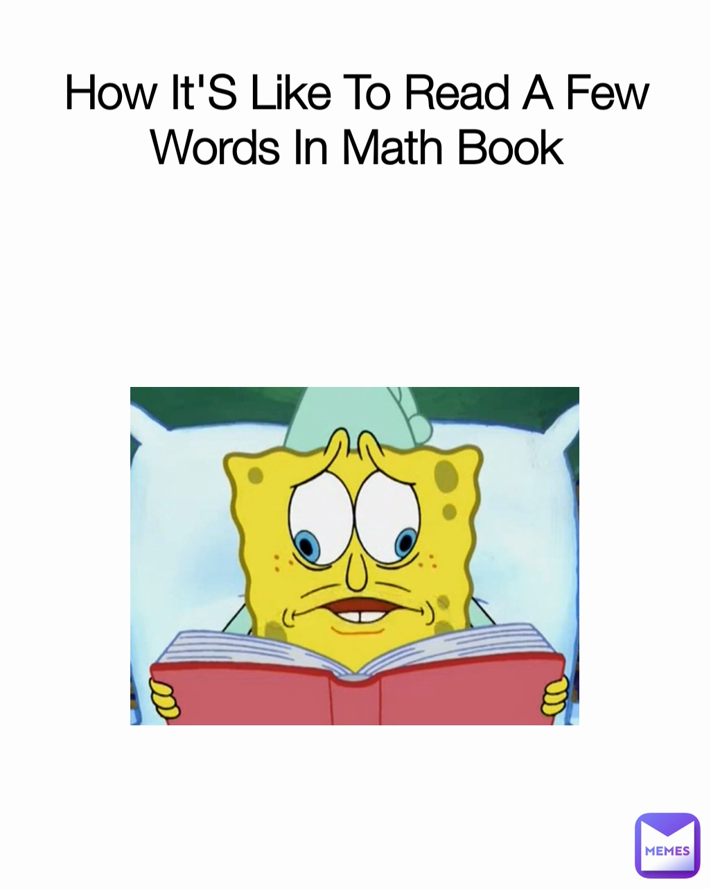 How It'S Like To Read A Few Words In Math Book