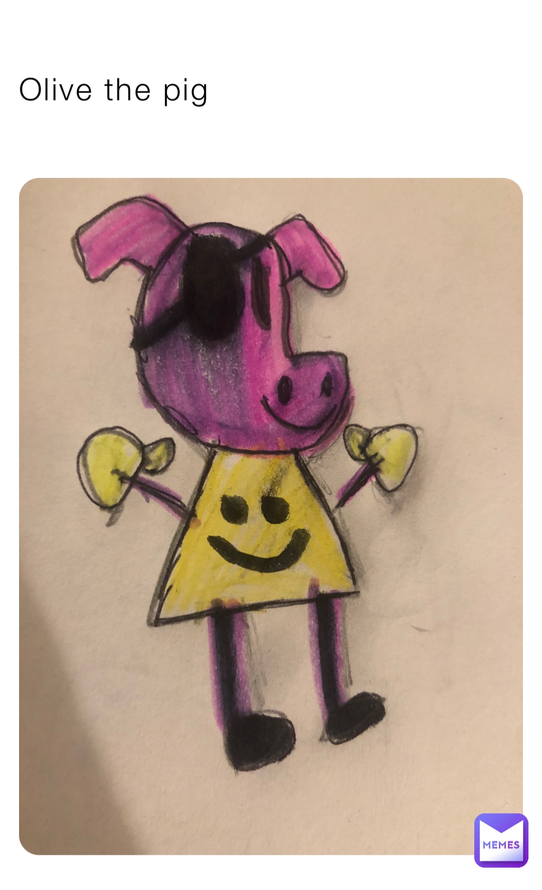 Olive the pig