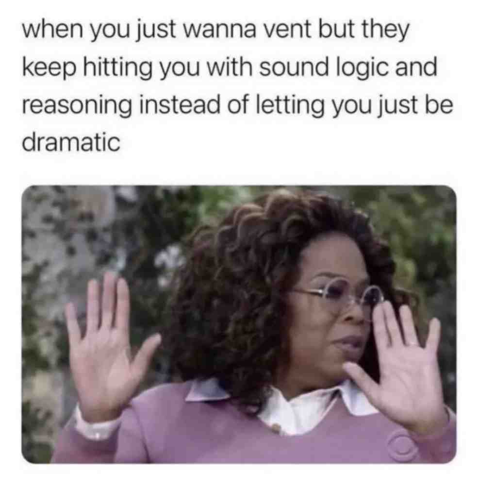 #dramatic #voiceofreason #spiritguide #dailymemes