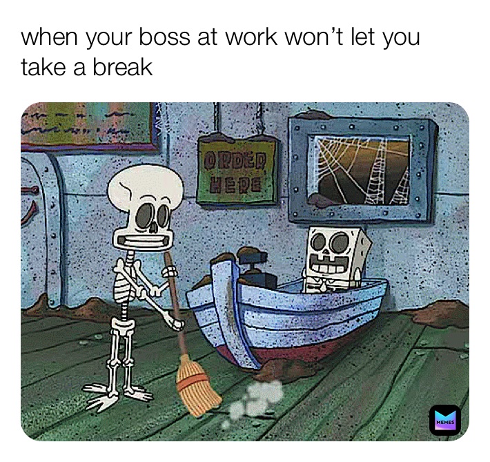 If that is you then you should quite