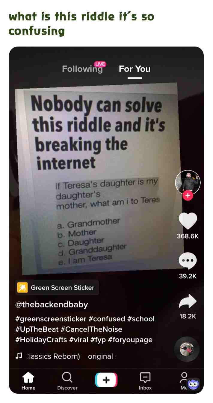 Can anyone solve this riddle