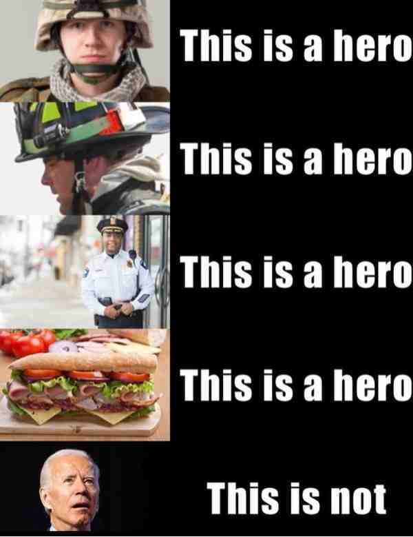 Your heroes. #backtheblue #backfirefighters # #backthemilitary #bidensucks #sandwichesrule