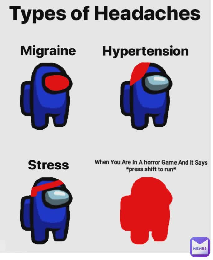When You Are In A horror Game And It Says *press shift to run*