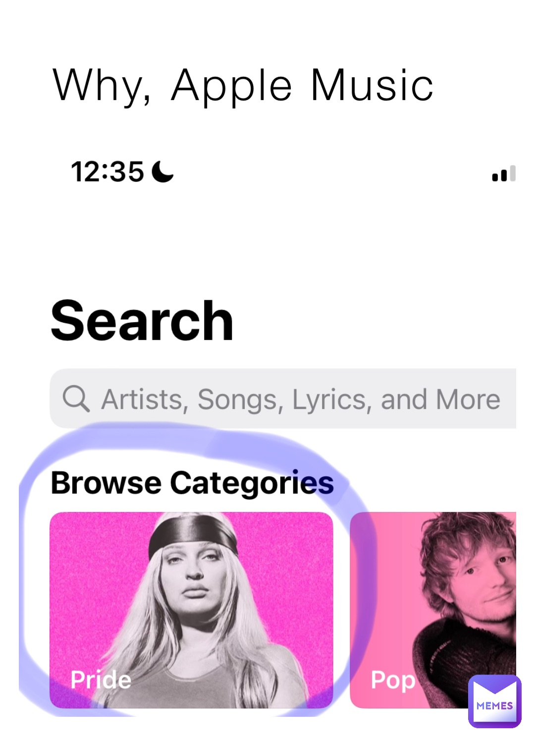 Why, Apple Music
