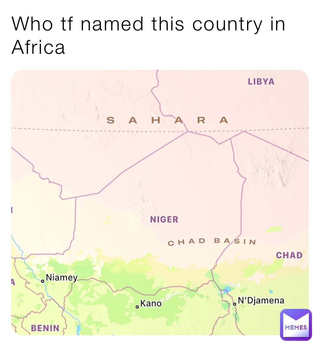Who tf named this country in Africa